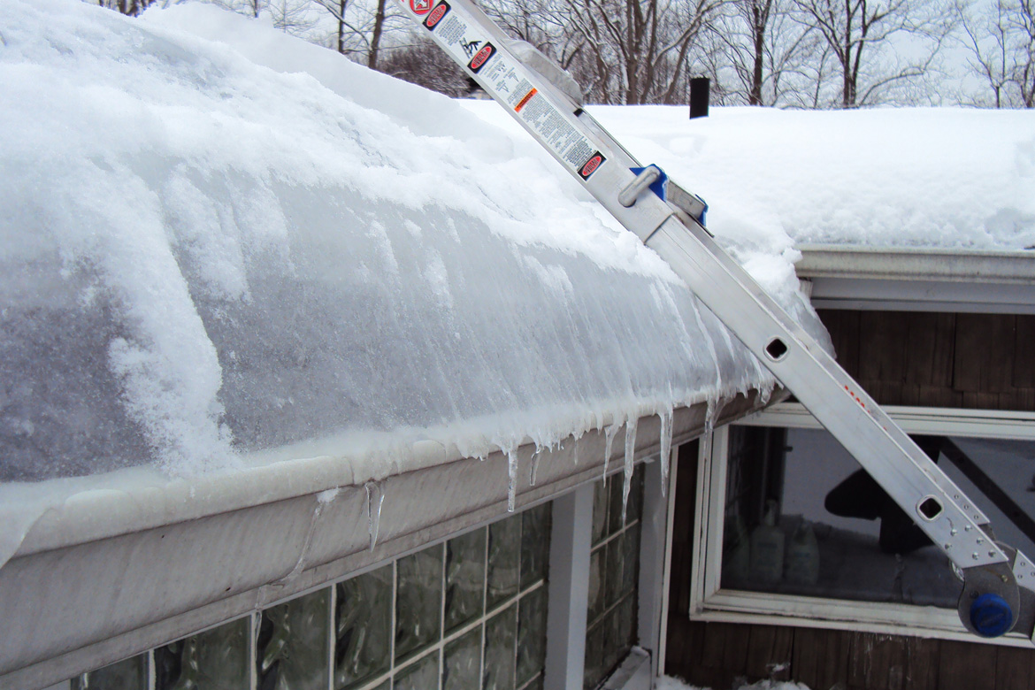 Ice Dam Removal